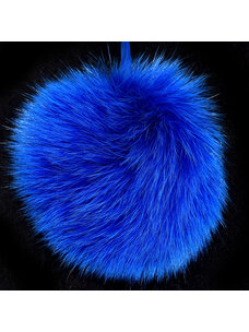 Fur Pompom (Royal Blue)