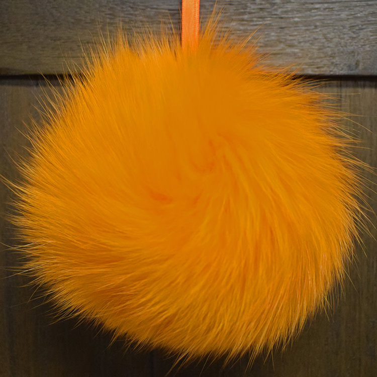 Fur Pompom (Orange)