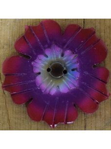 1 1/2" Fuchsia/Purple Coconut Flower