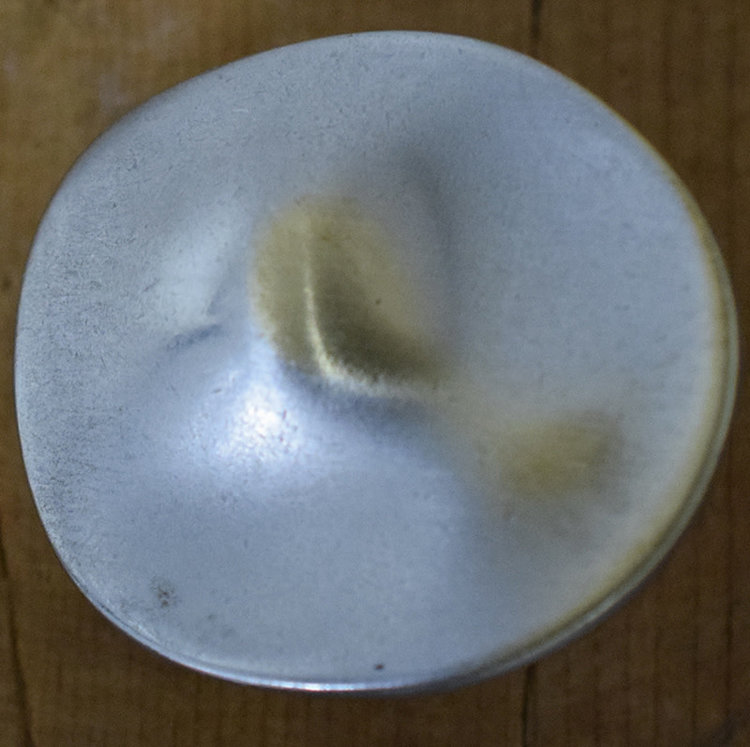 1 1/2" Silver/Gold Metal