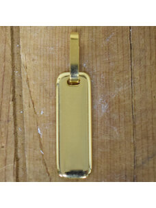 1 1/4" Brass Zipper Pull #542