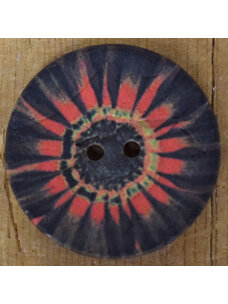 1 1/4" Coconut TyeDye Black