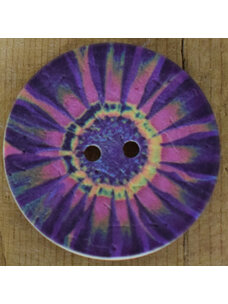 1 1/4" Coconut TyeDye Purple