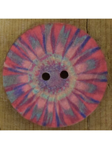 1 1/4" Coconut TyeDye Red