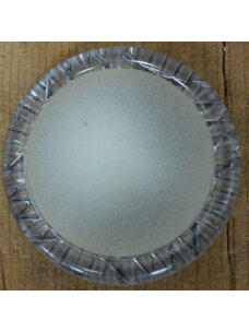 1 1/4" Pale Sage with Clear Rim #32846