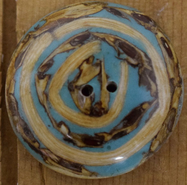 1 1/4" Teal Concentric