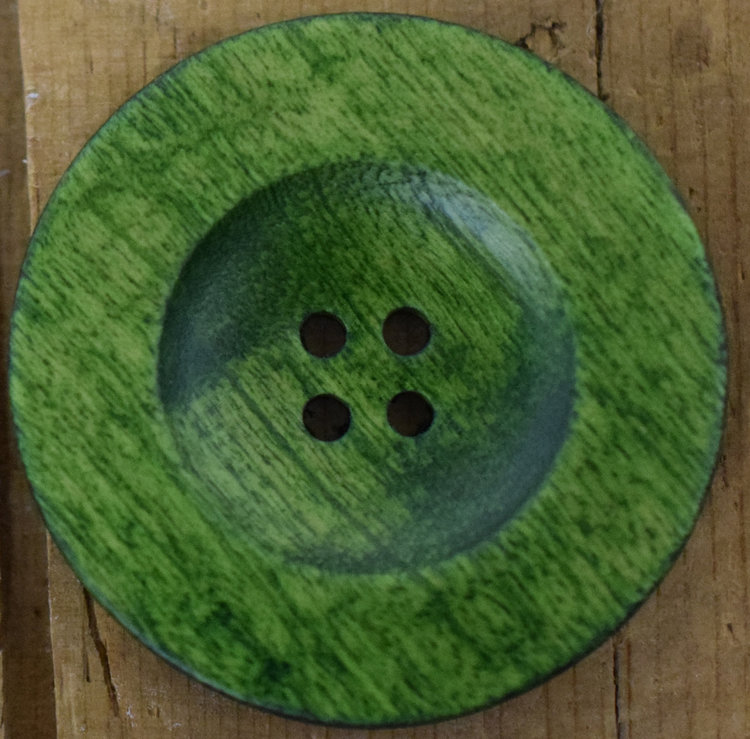 1 1/2" Green Saucer
