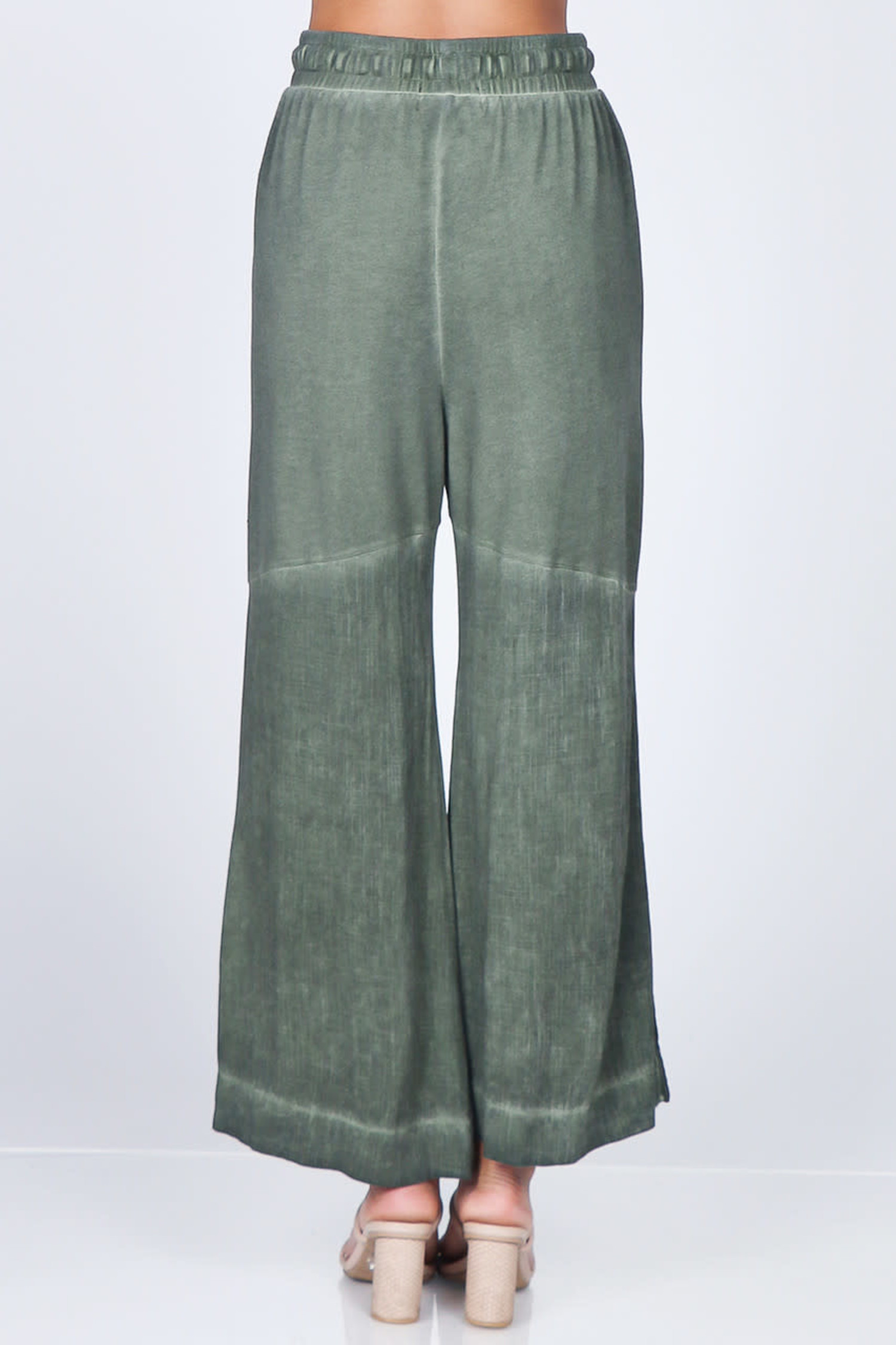 M. Rena Wide Leg Pants (Spruce) - Sealed with a Kiss