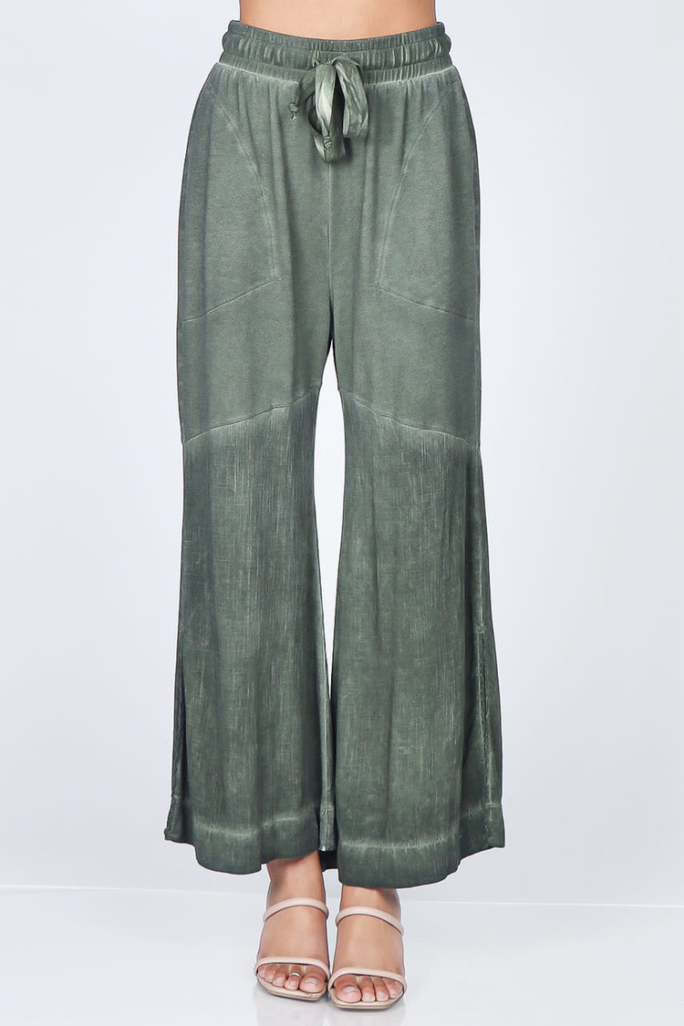 M. Rena Wide Leg Pants (Spruce)