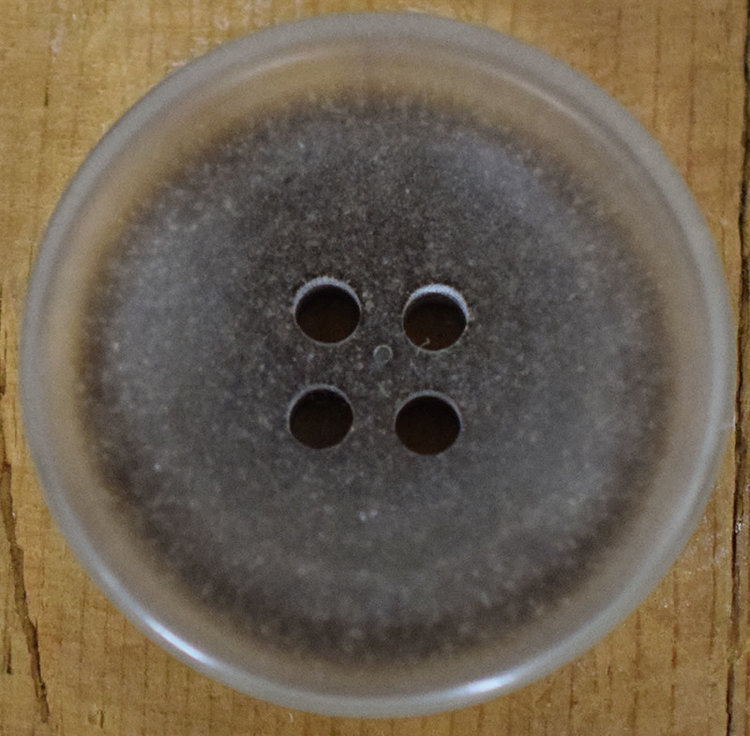 1 1/8" Bronze Speck with Clear Overlay #330506