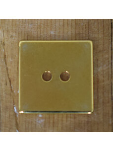 1 1/8" Gold Square #96253