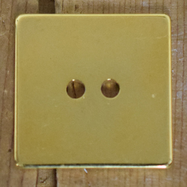 1 3/8" Gold Square #96259