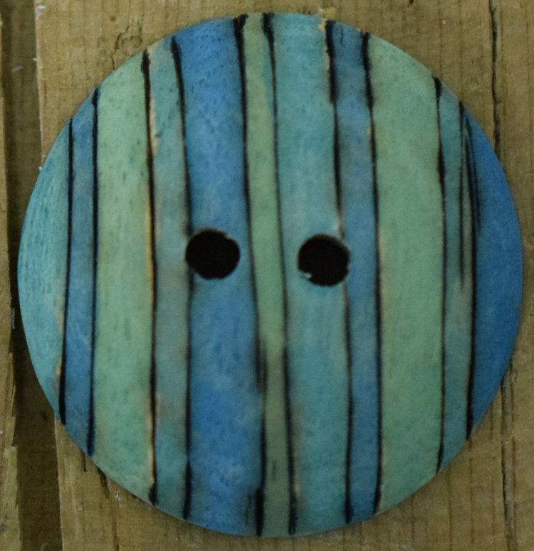 1 3/8" Green Stripe #B3490