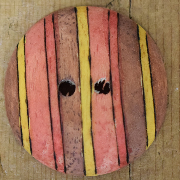 1 3/8" Orange Stripe #B3486