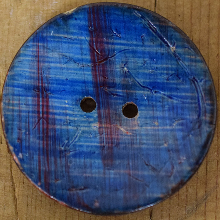 1 5/8" Blue Coconut Stria