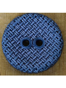 1" Blue Woven #11586