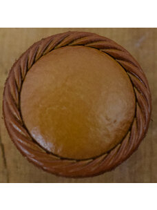 1" Caramel Leatherette #KK-7