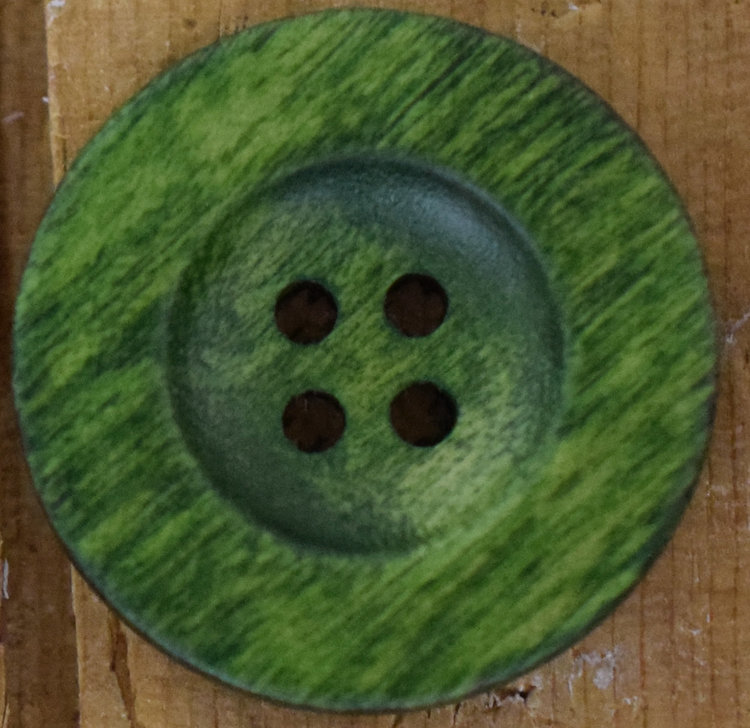 1" Green Saucer