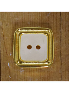 1" Ivory with 24K Gold Rim #340582