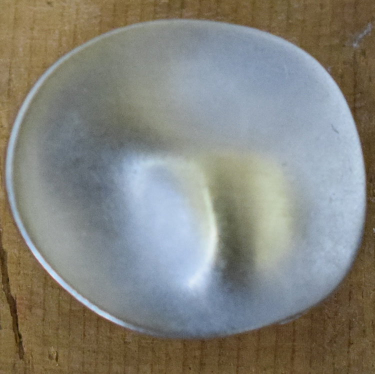 1" Metal Silver/Gold