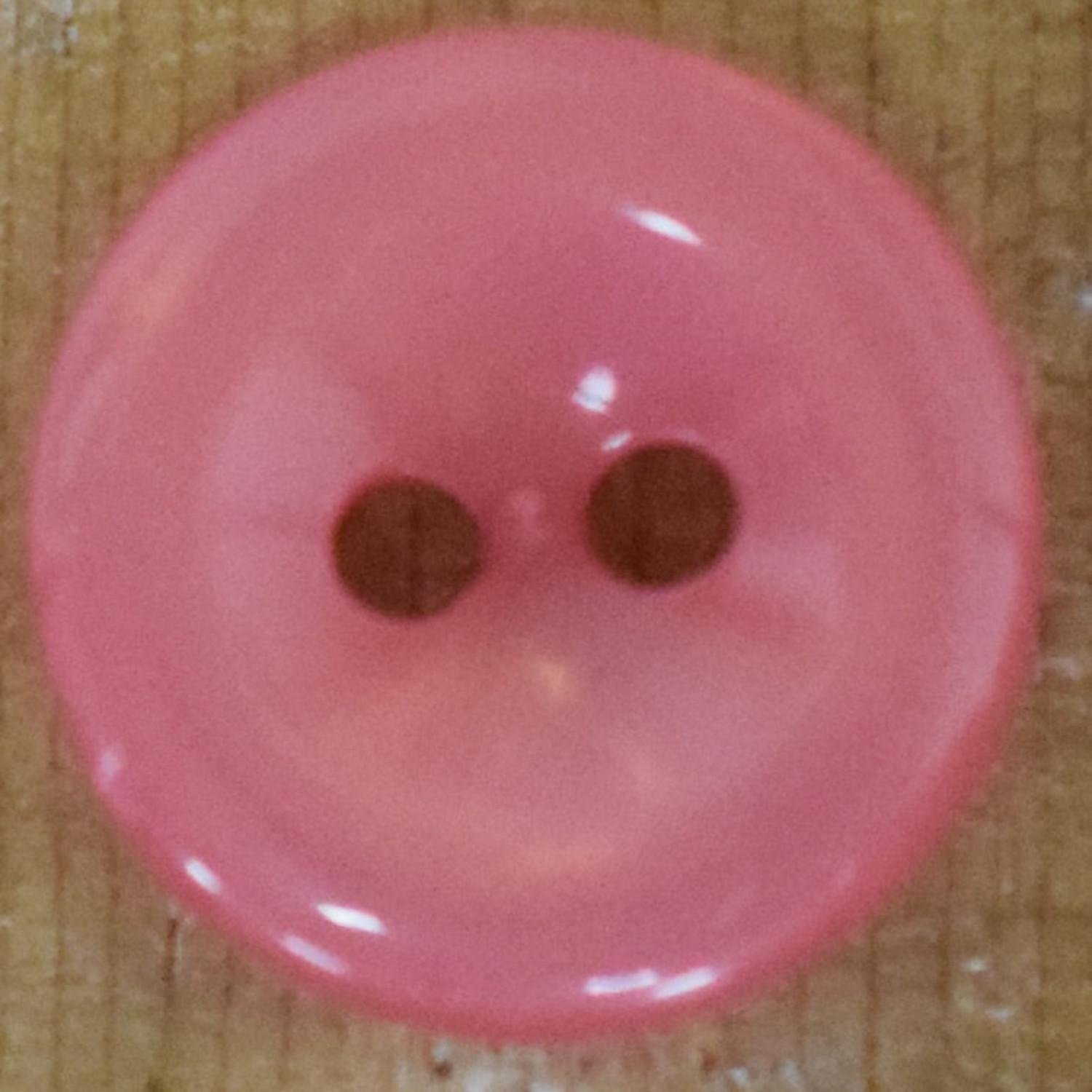 Watermelon Pink Buttons | 2-Hole | 23mm