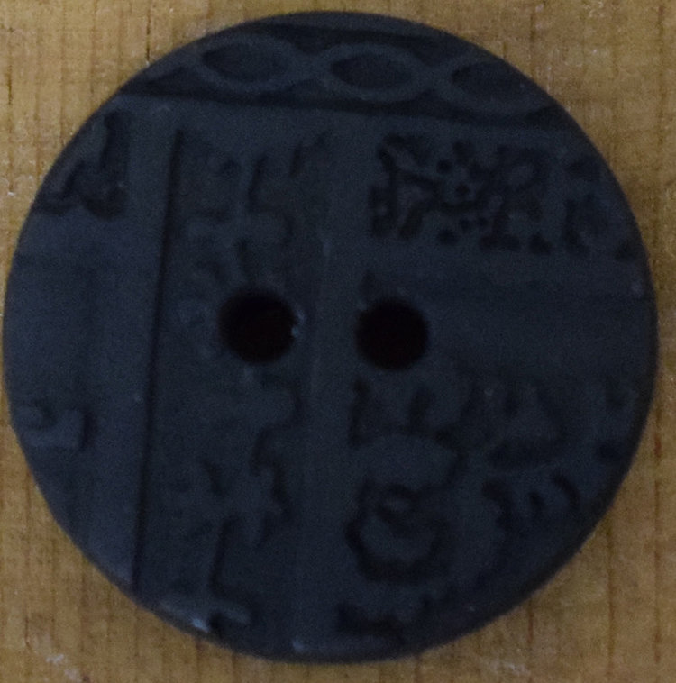 13/16" Black Decorative #32311