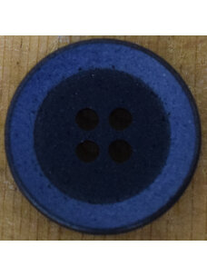13/16" Black/Blue Round