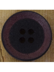 13/16" Black/Red Round