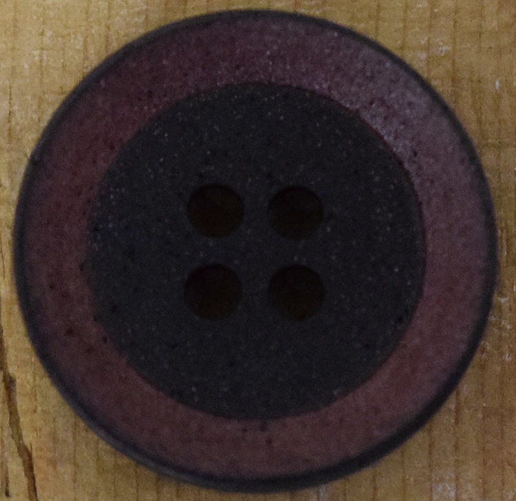 13/16" Black/Red Round