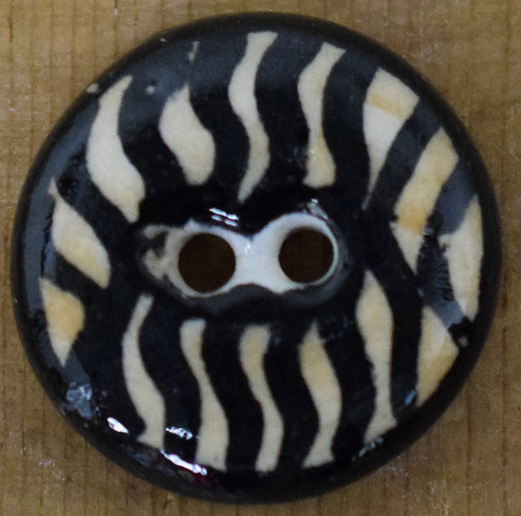 13/16" Black/Tan Ceramic #89072