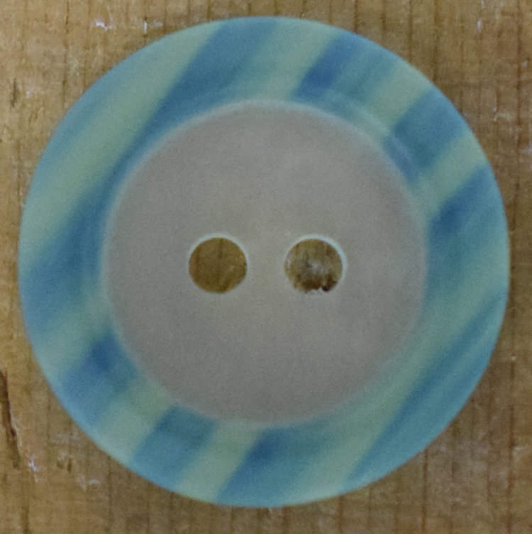 13/16" Lime with Teal Stripe #270588