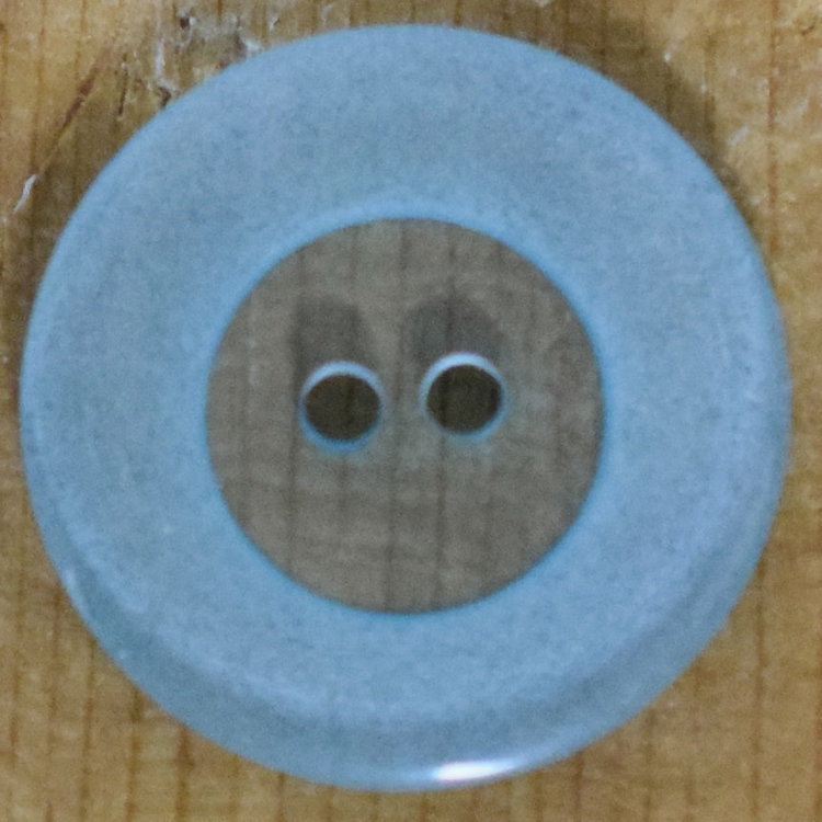 3/4" Aqua with Clear Center #A16-A414
