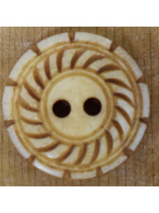 3/4" Carved Horn #10