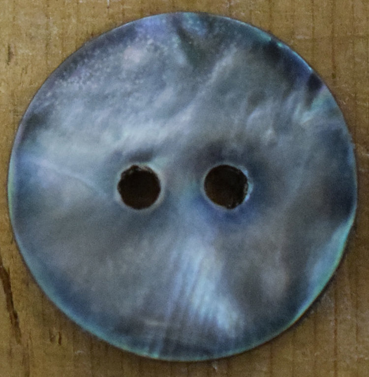 3/4" Iridescent Gray Shell #71893