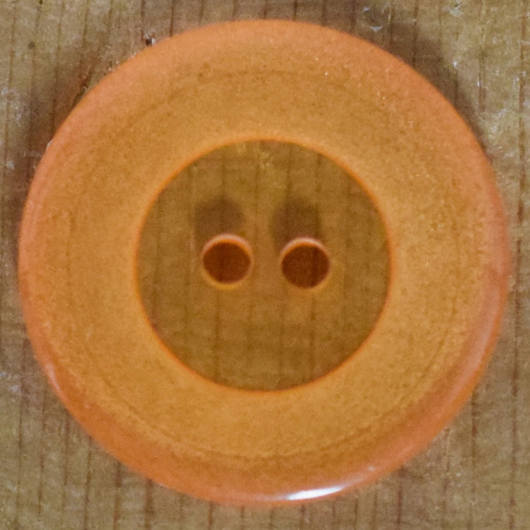 3/4" Pale Orange with Clear Center #A16-A352