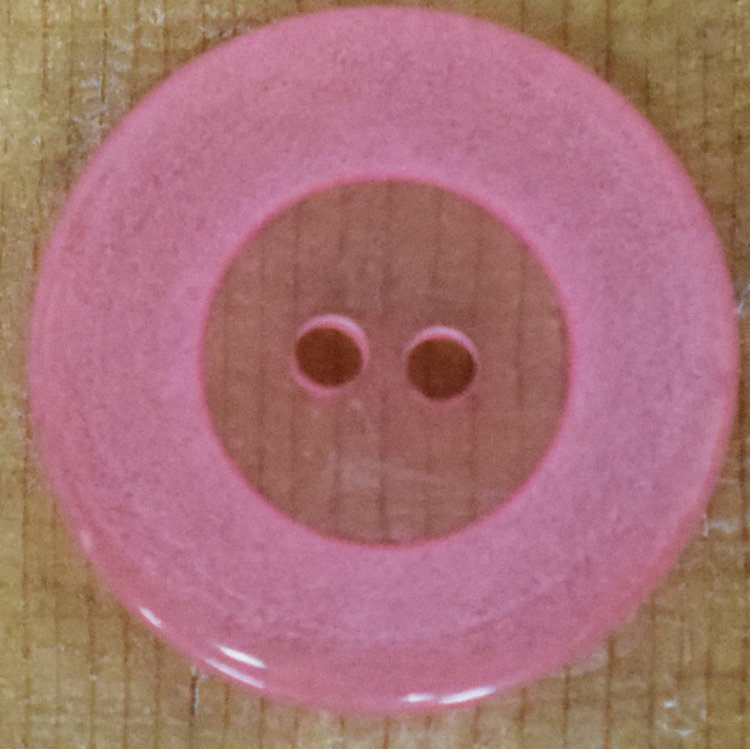 3/4" Pink with Clear Center #A16-203