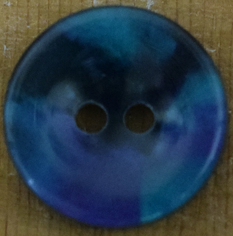 3/4" Turquoise/Purple Swirl #12234