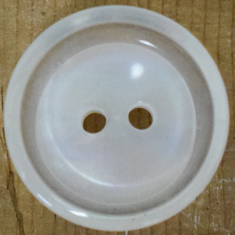 3/4" White with Clear Overlay #E10-10