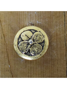 5/8" Brass Floral #97133