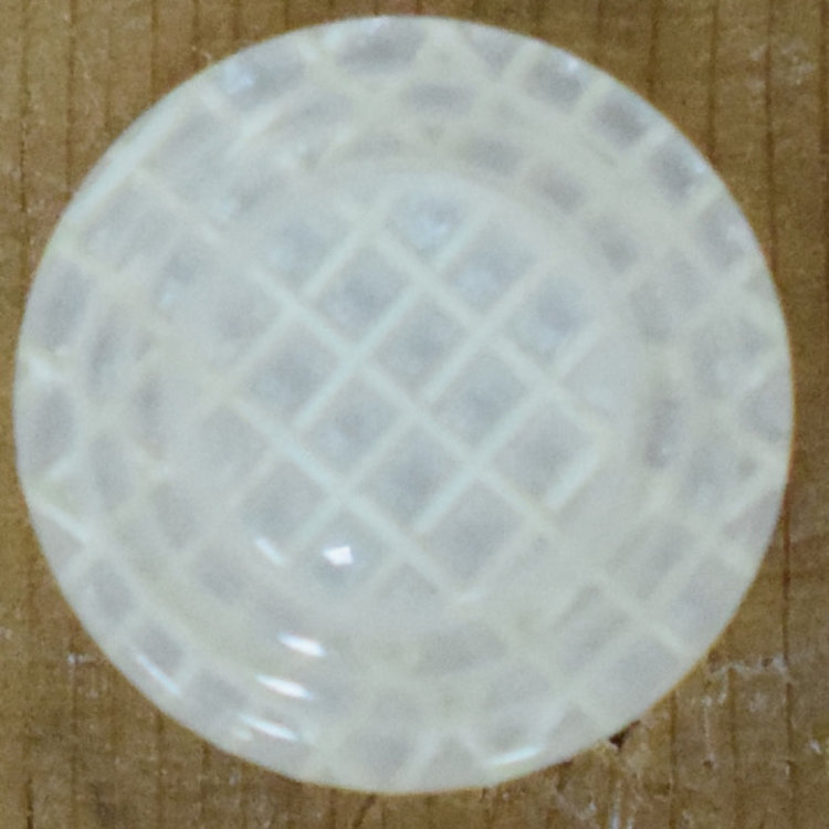 5/8" Ivory Etched #A20-001