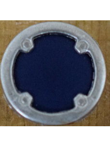 5/8" Navy with Pewter Rim #36262