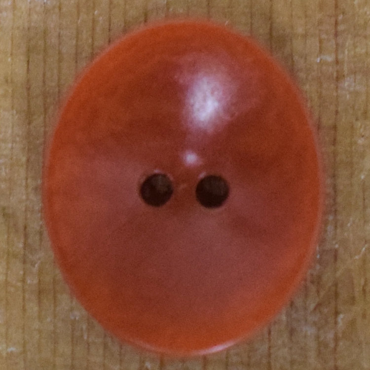 5/8" Oval Corozo Deep Orange  #SPN106-28CN