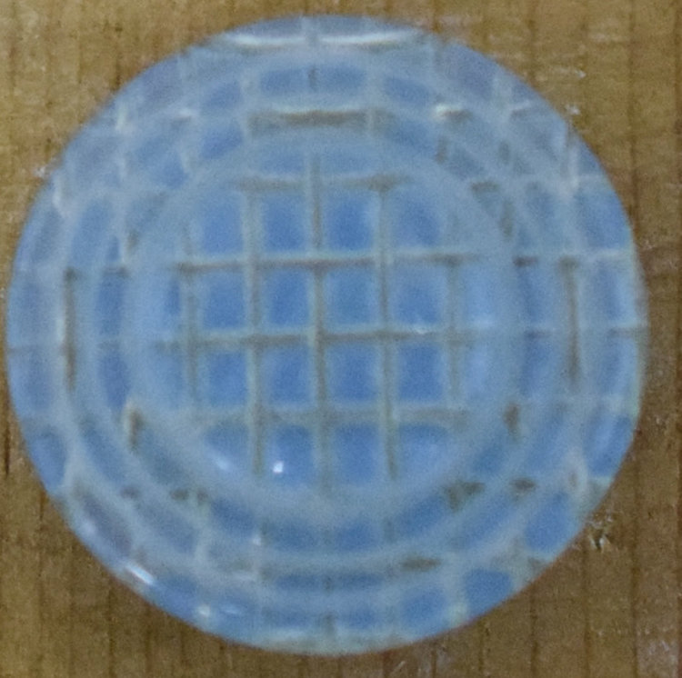 5/8" Pale Blue Etched #A20-401