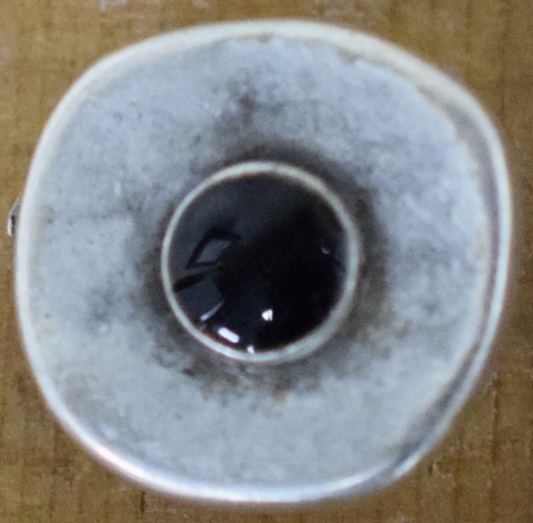 5/8" Pewter with Black Center #37507