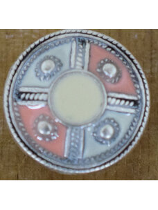 5/8" Rose/Yellow with Silver #89053