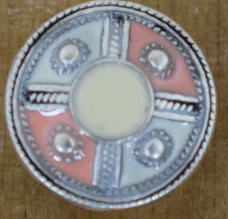 5/8" Rose/Yellow with Silver #89053