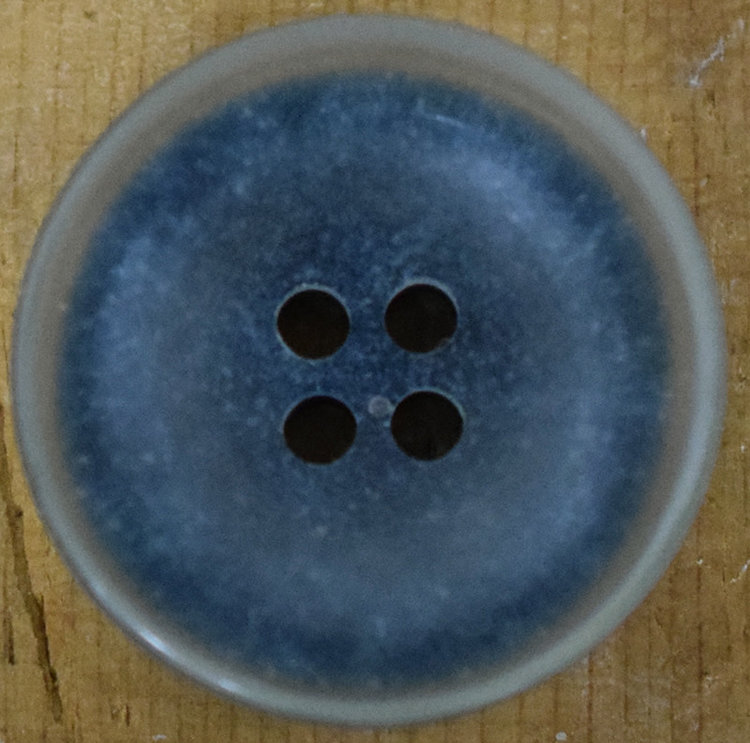 7/8" Blue Speck with Clear Overlay #300825