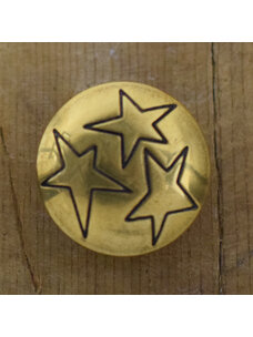 7/8" Brass Stars #1