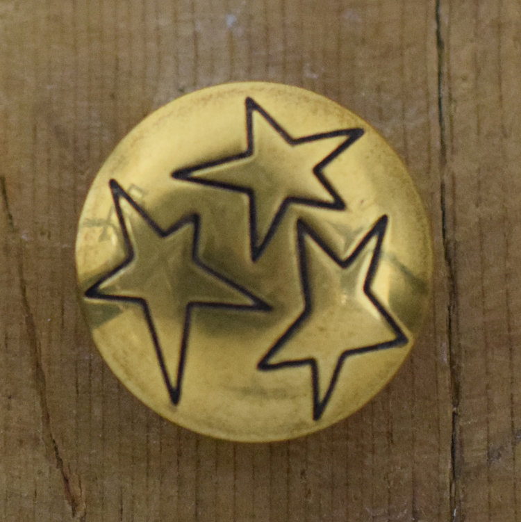 7/8" Brass Stars #1