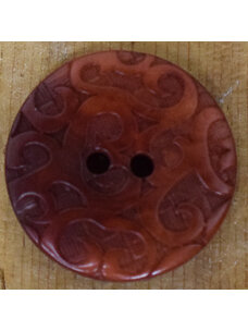7/8" Burgandy Ornate Corozo